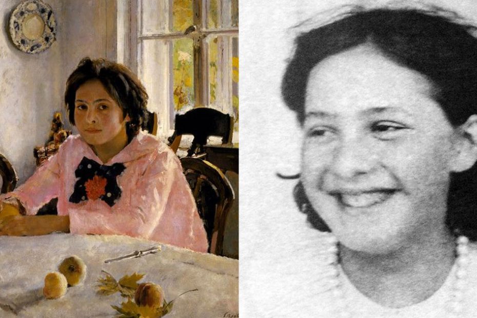 «Девочка с персиками» — Вера Мамонтова