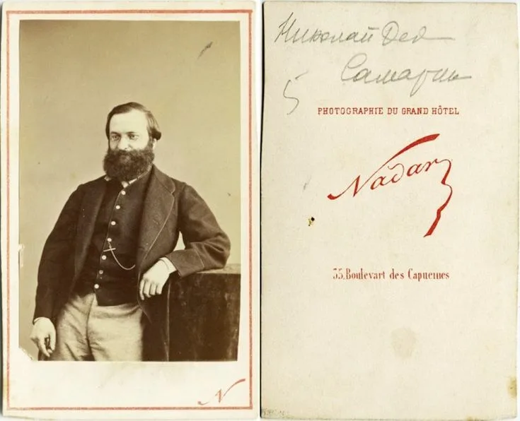 Самарин Николай Фёдорович. Фото Надара, Париж, Франция, 1860-е