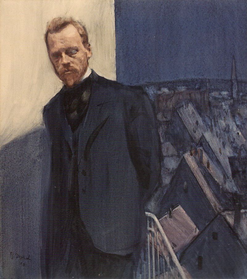 «Бальмонт в Париже», М. Дурнов, 1901