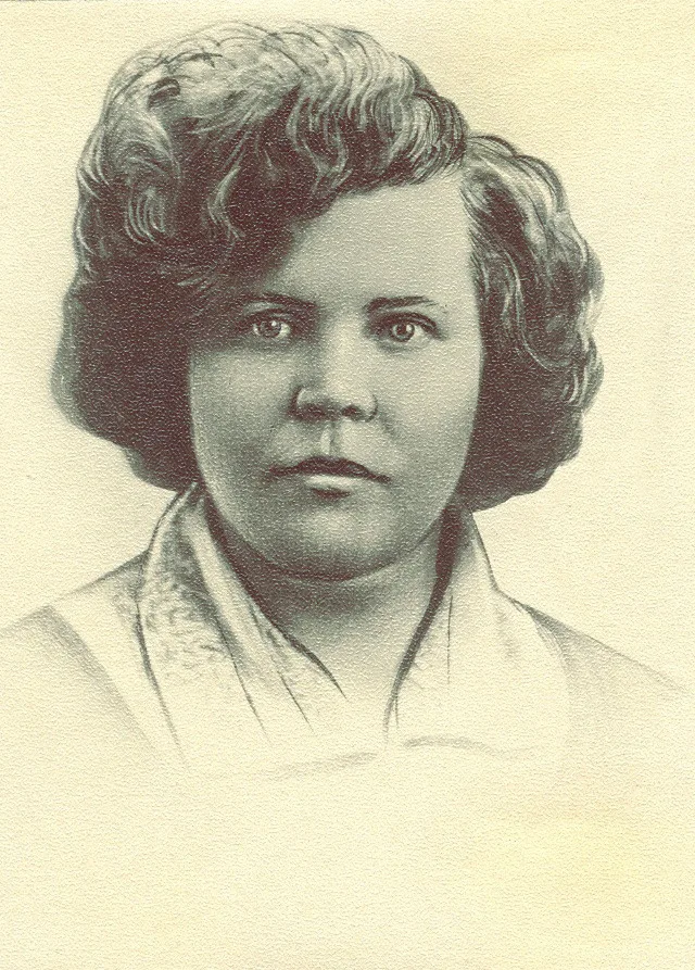 Ефросинья Алексеевна, ≈1917 год