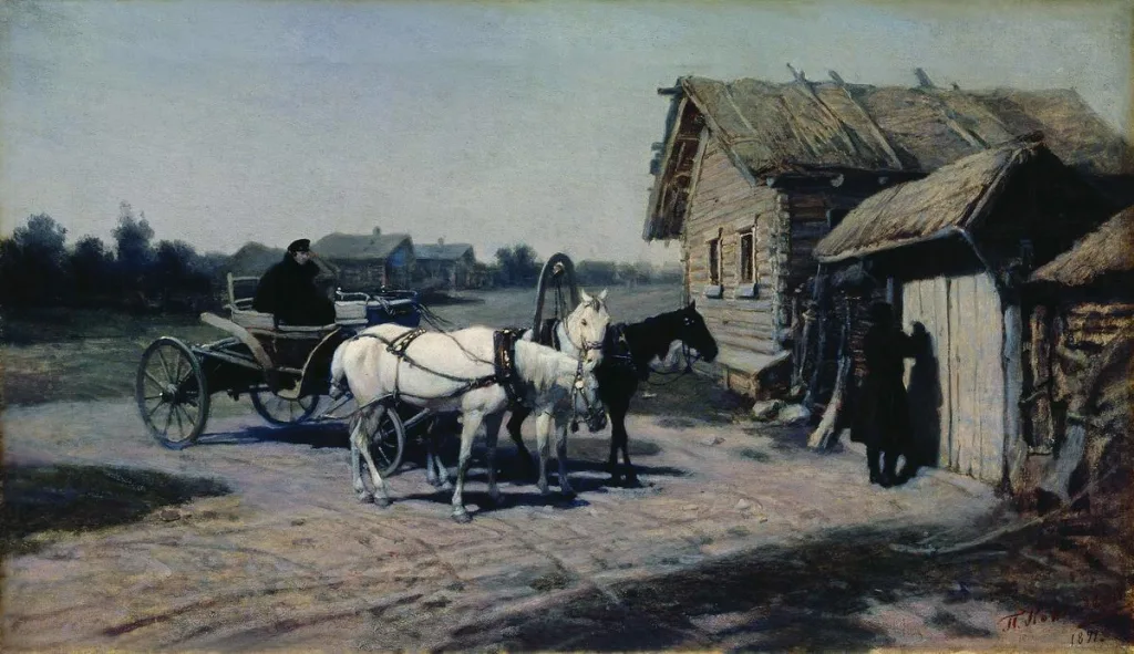 «Белая ночь» — П. О. Ковалевский, 1891 год