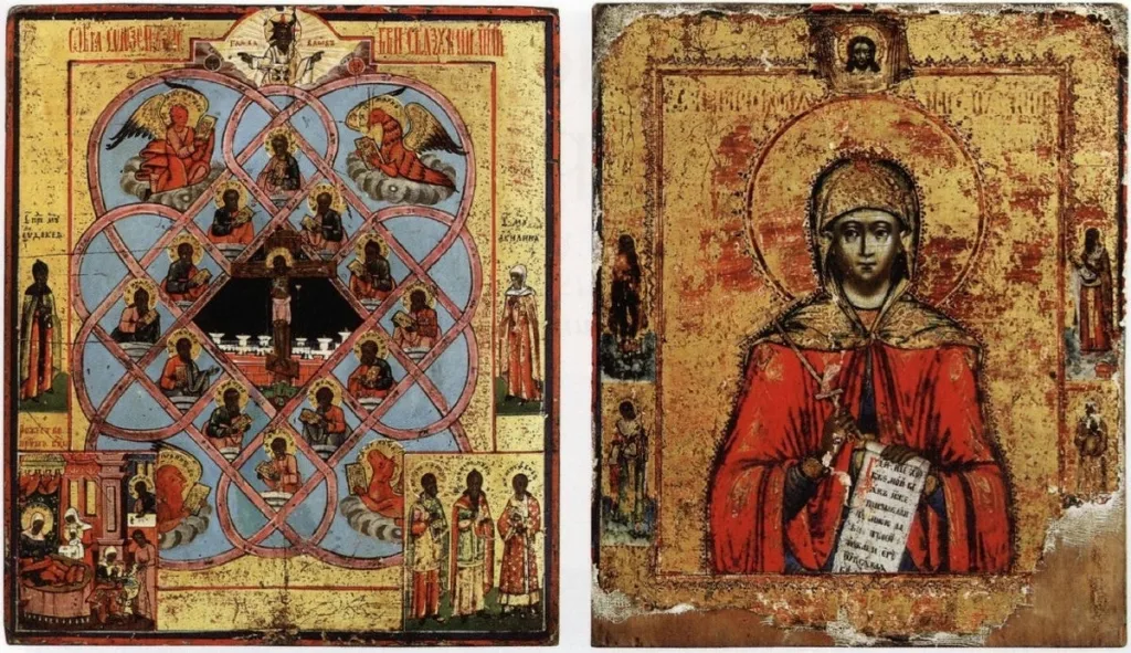 Иконы старообрядческих иконописных школ — 1
