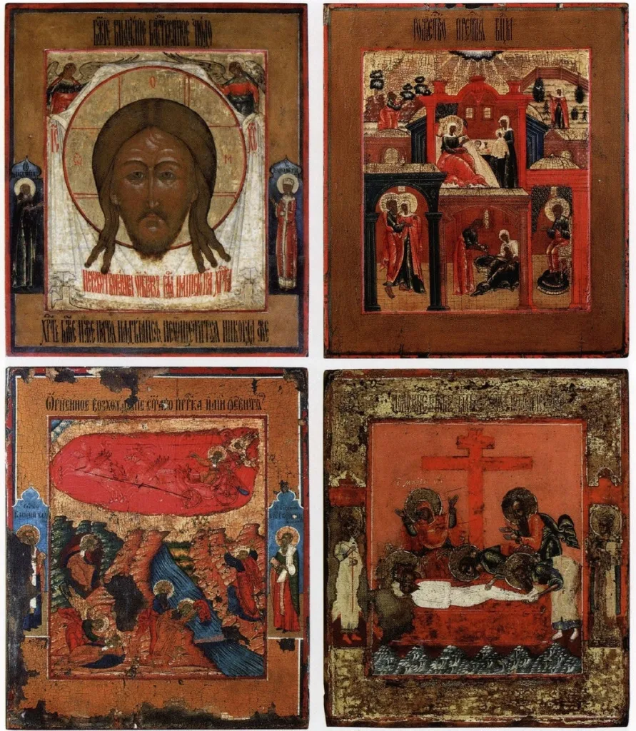 Иконы старообрядческих иконописных школ — 5