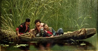 «Подозрительные люди», Константин Савицкий, 1882